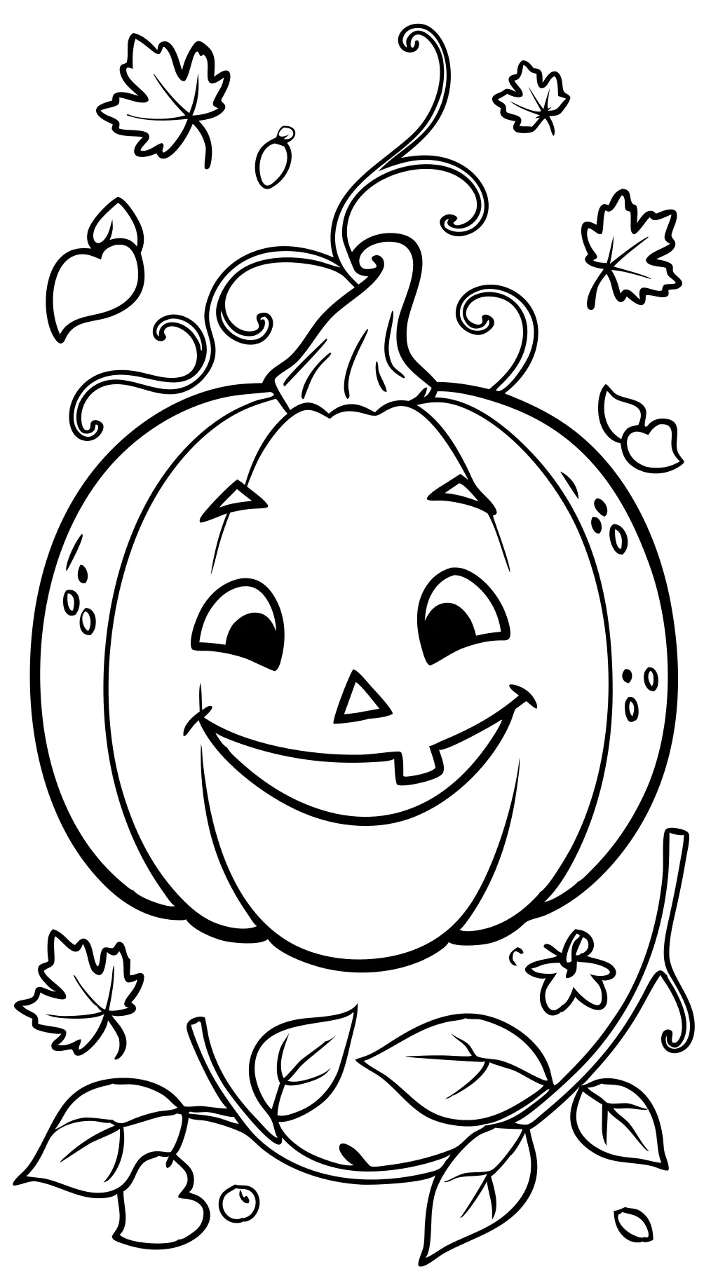 coloriage jack o lantern